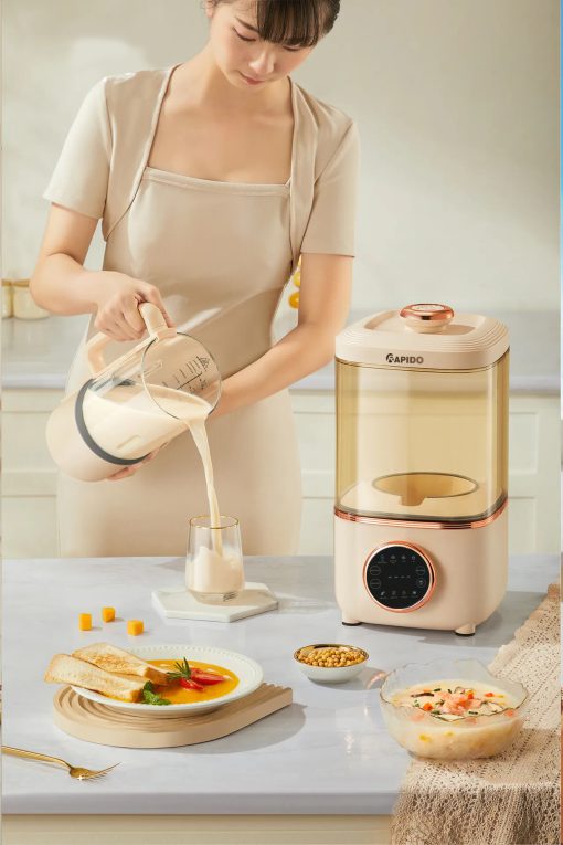 Máy làm sữa hạt Rapido RHB-600D Máy làm sữa hạt Rapido RHB-600D