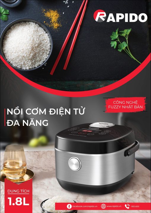 Nồi cơm điện tử RC-1.8D Nồi cơm điện tử RC-1.8D