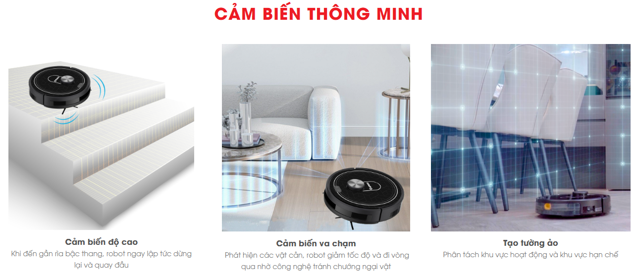 Robot hút bụi lau nhà Hecquyn 2 Robot hút bụi lau nhà Hecquyn 2