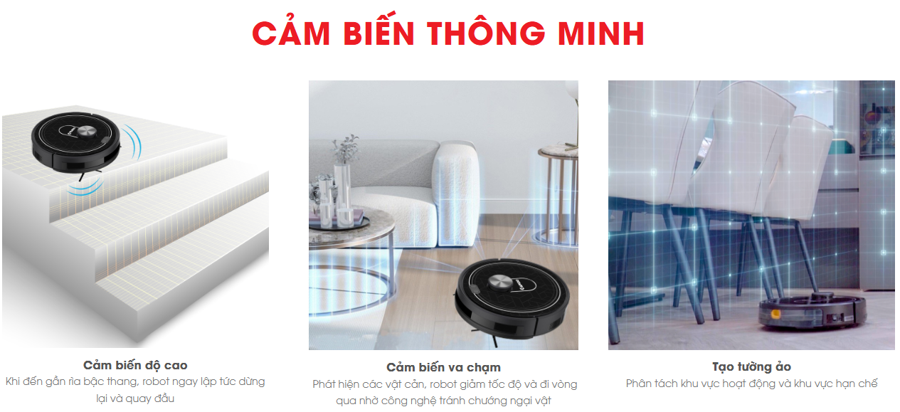 Robot hút bụi lau nhà Hecquyn Extra Robot hút bụi lau nhà Hecquyn Extra