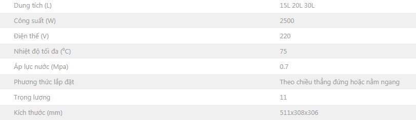 Máy nước nóng gián tiếp Ferroli VERDI DE Máy nước nóng gián tiếp Ferroli VERDI DE
