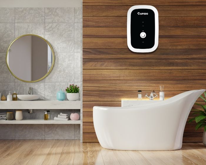 Máy nước nóng trực tiếp Rapido giải pháp làm nóng nước nhanh và tiết kiệm điện Máy nước nóng trực tiếp Rapido giải pháp làm nóng nước nhanh và tiết kiệm điện
