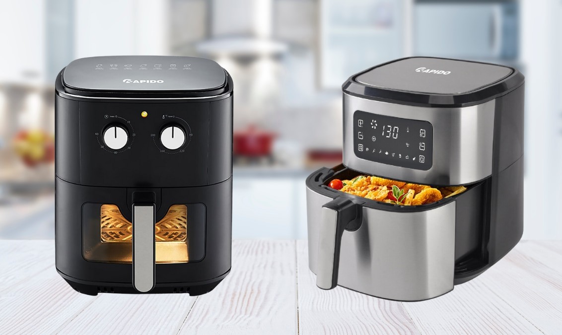 Kinh nghiệm mua nồi chiên không dầu Rapido ở TPHCM: Chọn đúng mẫu, giá hợp lý Kinh nghiệm mua nồi chiên không dầu Rapido ở TPHCM: Chọn đúng mẫu, giá hợp lý