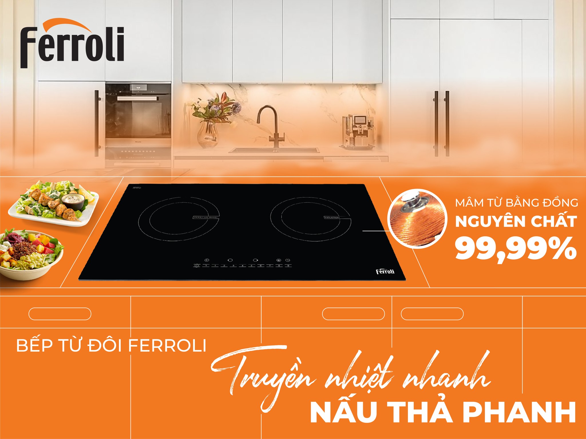 thiết bị bếp ferroli thiết bị bếp ferroli