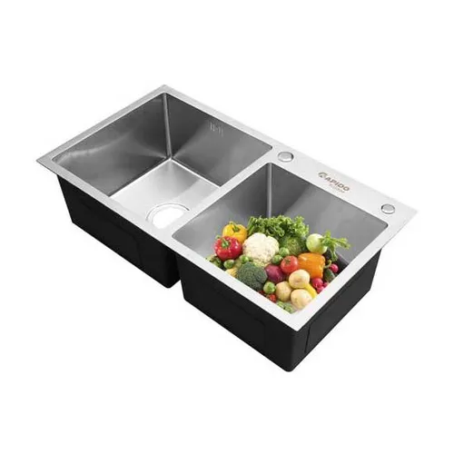 Chậu đôi rửa bát inox 304 RS-8245-2UW