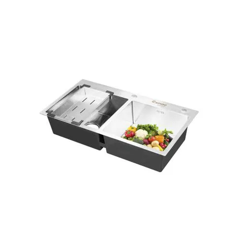 Chậu đôi rửa bát inox 304 RS-824523