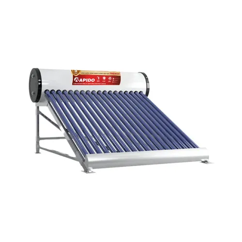 Máy năng lượng mặt trời Rapido Trendy ống chân không 200L