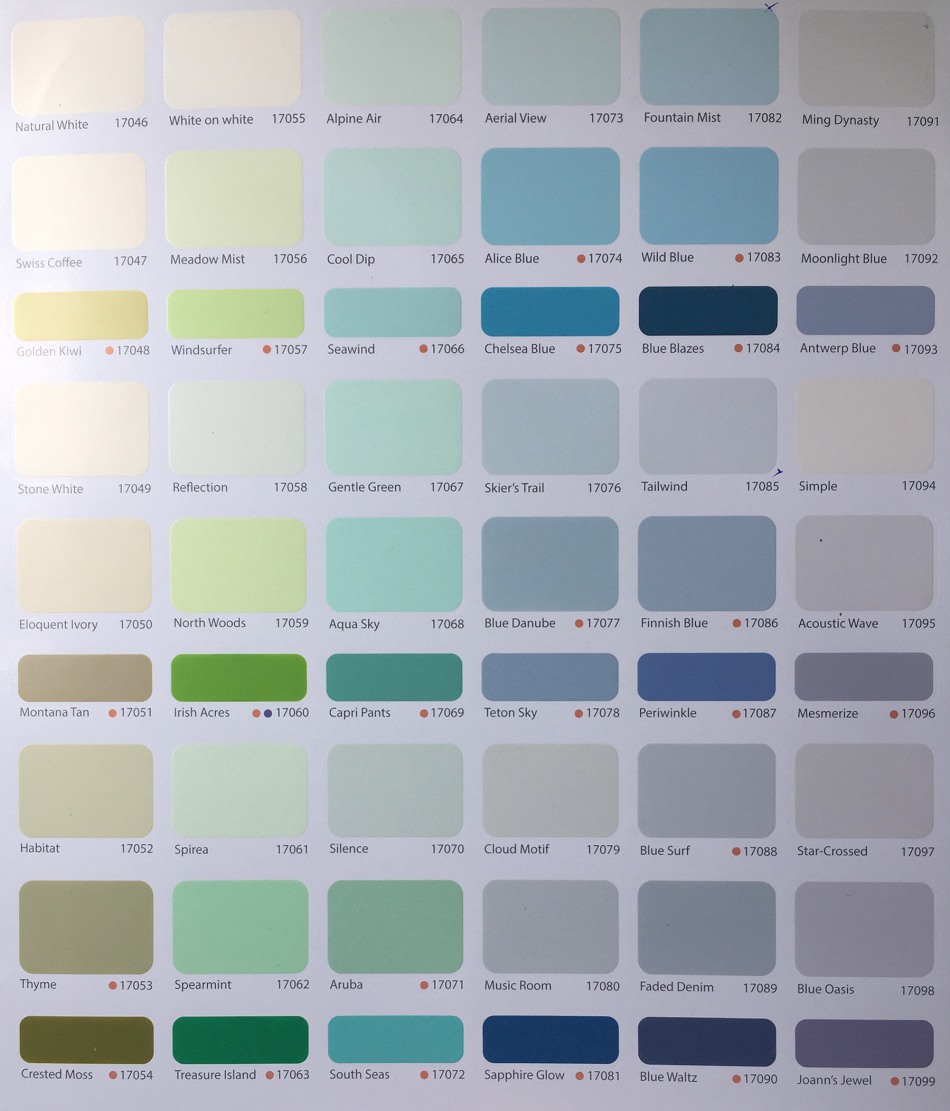 bang-mau-dura bảng màu dura