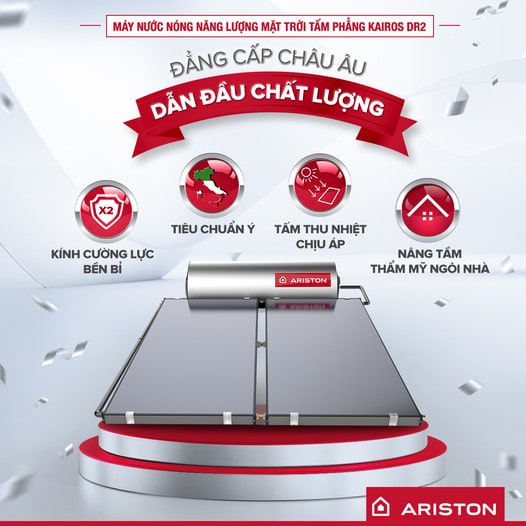 Máy nước nóng năng lượng mặt trời Ariston 132l Máy nước nóng năng lượng mặt trời Ariston 132l