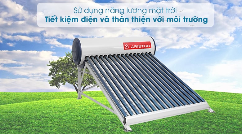 Máy nước nóng năng lượng mặt trời Ariston 150L Máy nước nóng năng lượng mặt trời Ariston 150L