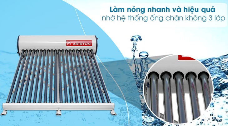 Máy nước nóng năng lượng mặt trời Ariston 300l Máy nước nóng năng lượng mặt trời Ariston 300l