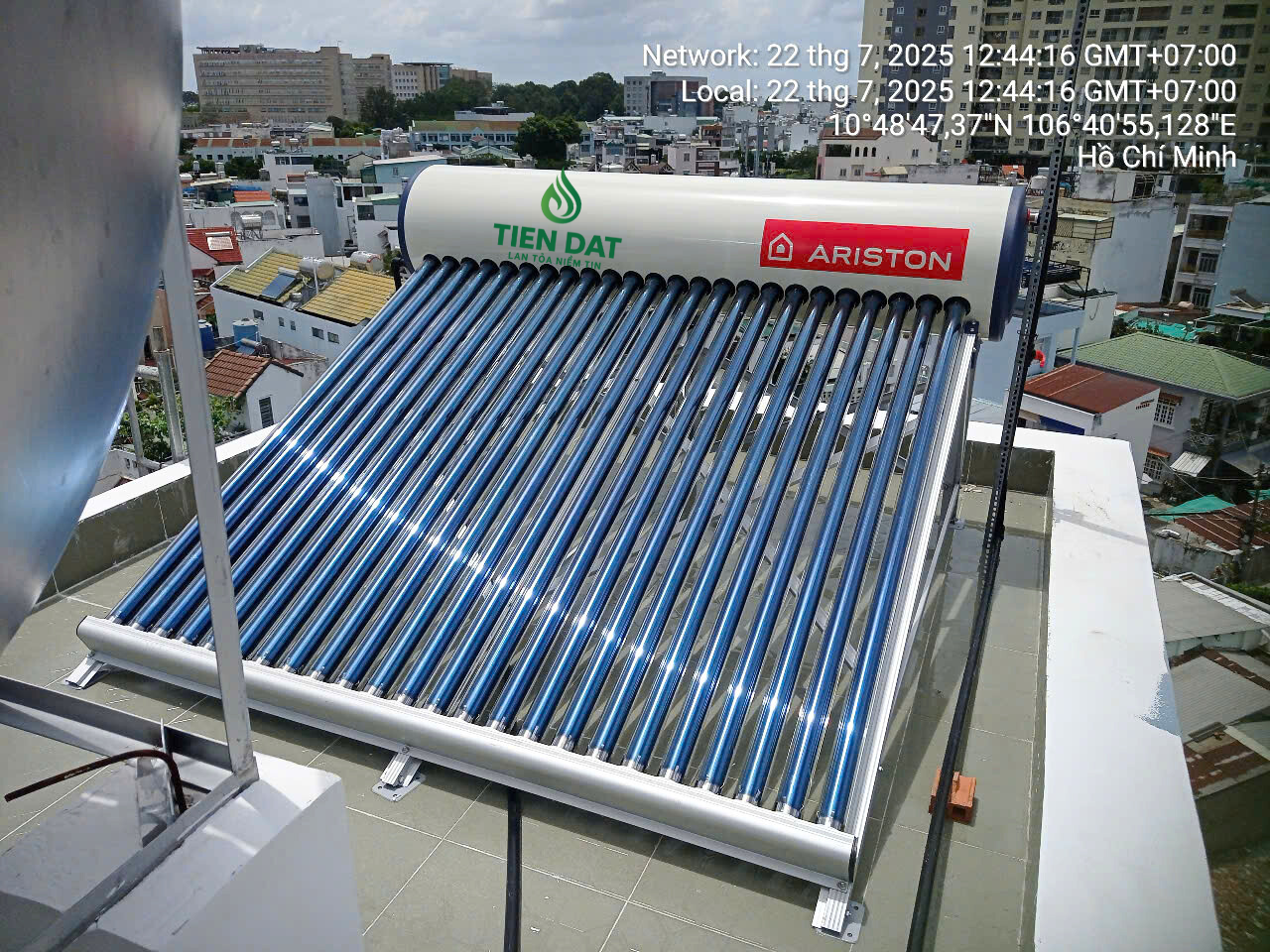 Tại sao người dân TPHCM tin dùng máy nước nóng năng lượng mặt trời Ariston? Tại sao người dân TPHCM tin dùng máy nước nóng năng lượng mặt trời Ariston?