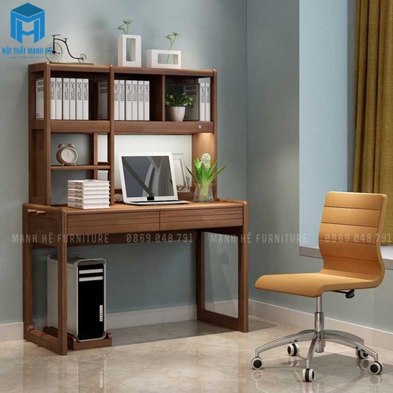 bàn làm việc bằng gỗ