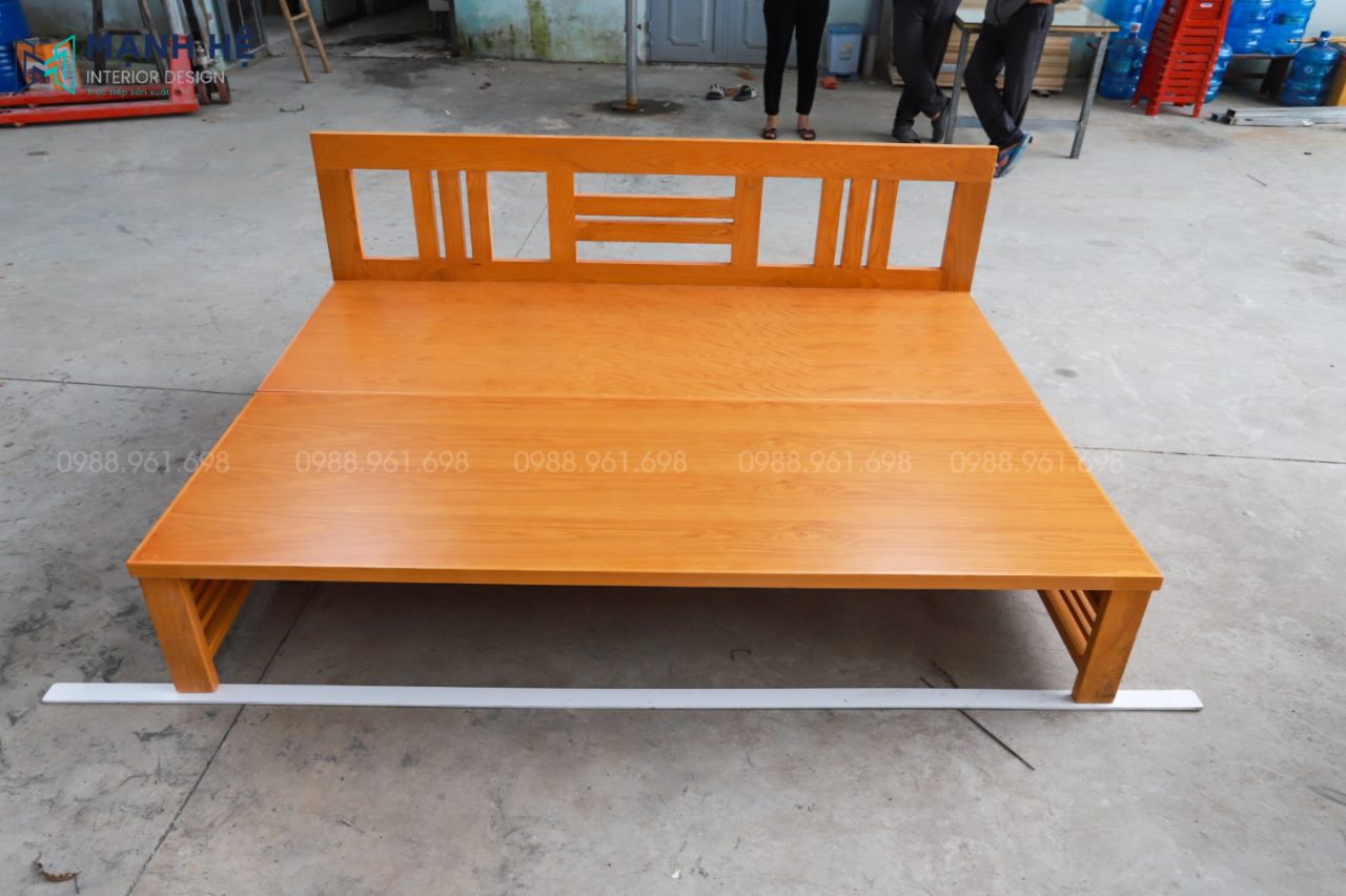 Ghế sofa giường gỗ gấp