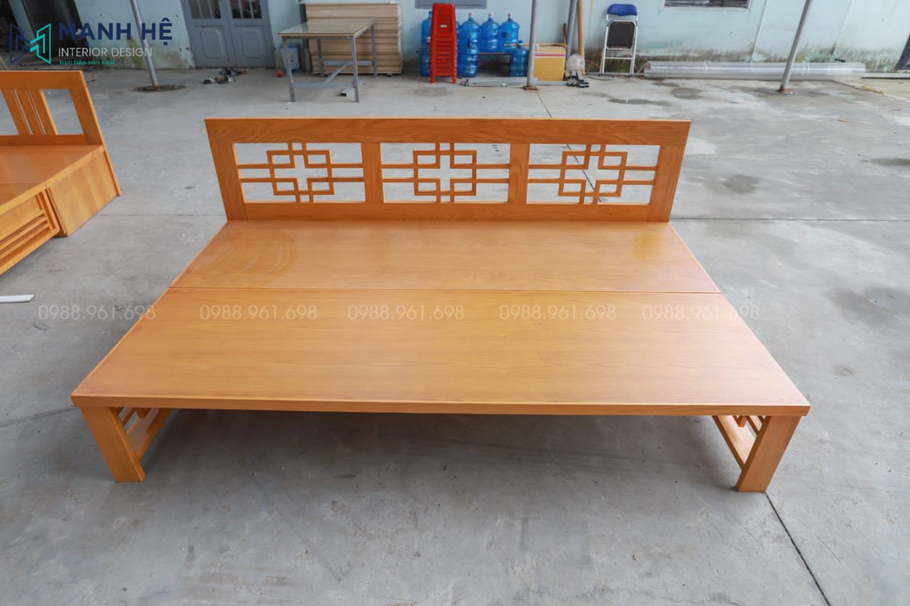 ghế khi đã trở thành giường rộng rãi