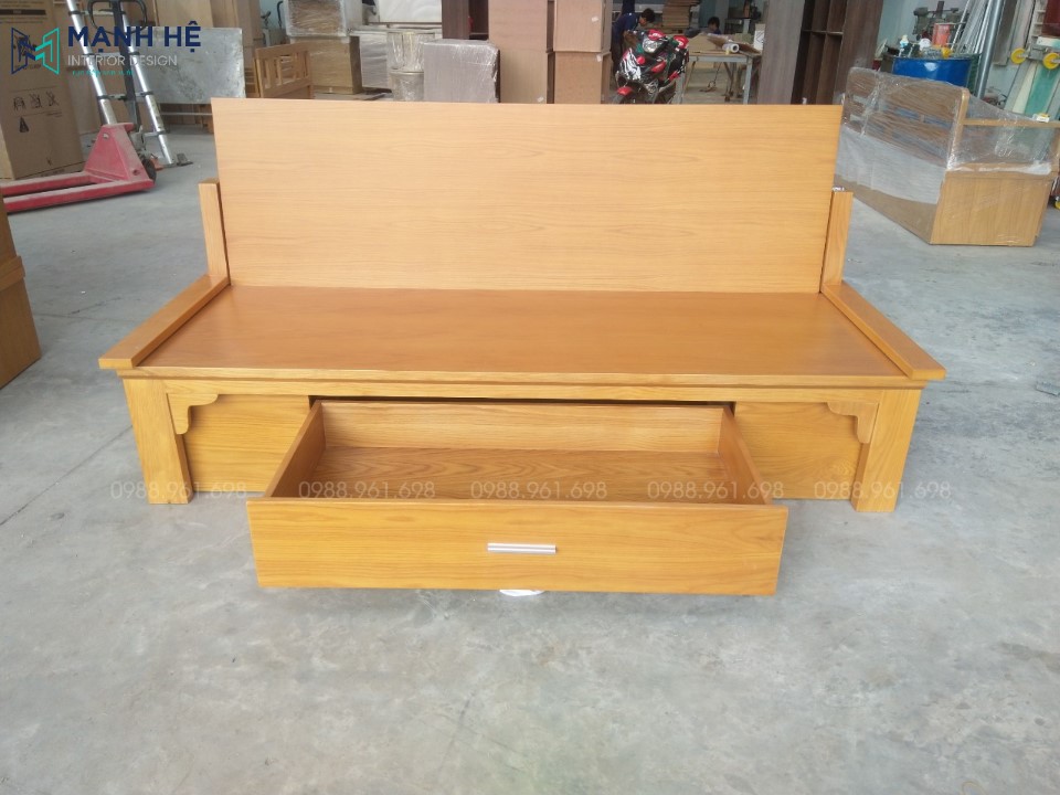 ghế có hộc tủ lớn