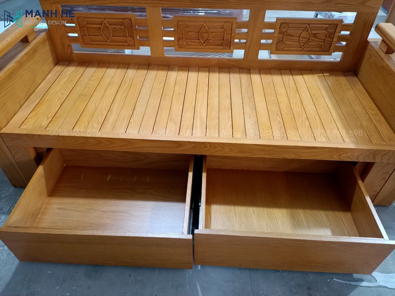 Ghế SE01 có hộc tủ