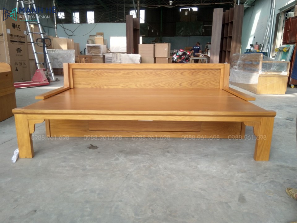 Chỉ với một thao tác bạn đã có ngay chiếc giường rộng lớn