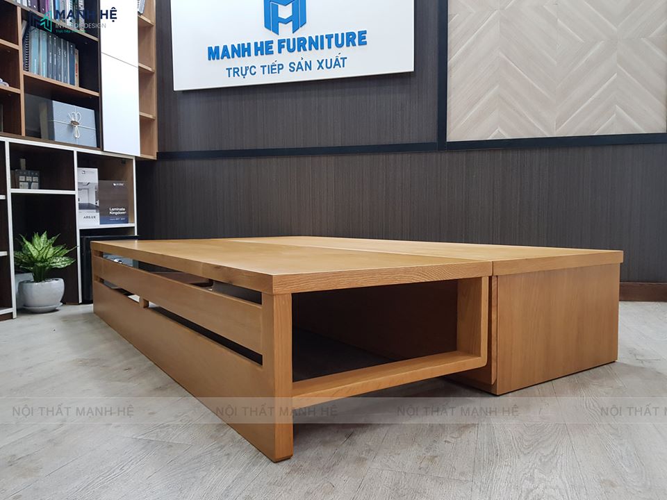 khi làm giường ngủ