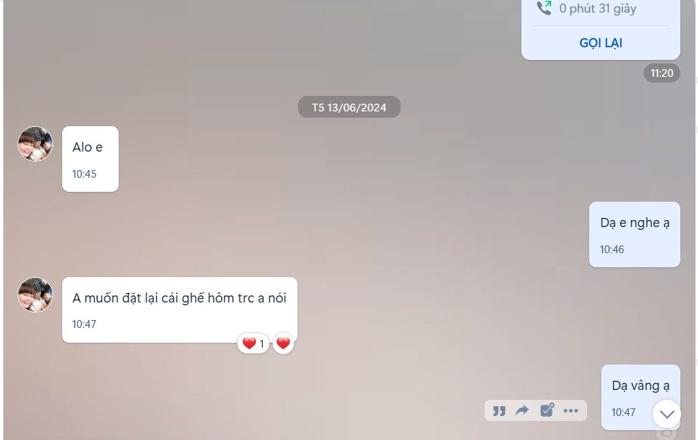 Phản hồi khách mua sofa giường