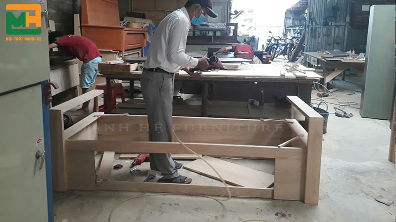 công đoạn làm ghế sofa giường công đoạn làm ghế sofa giường