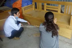 Ghế Sofa Giường Theo Yêu Cầu Cho Anh Quân Quận 7