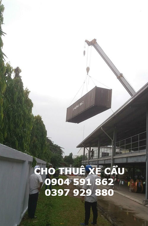 Dịch vụ cho thuê xe cẩu ở Tp.HCM