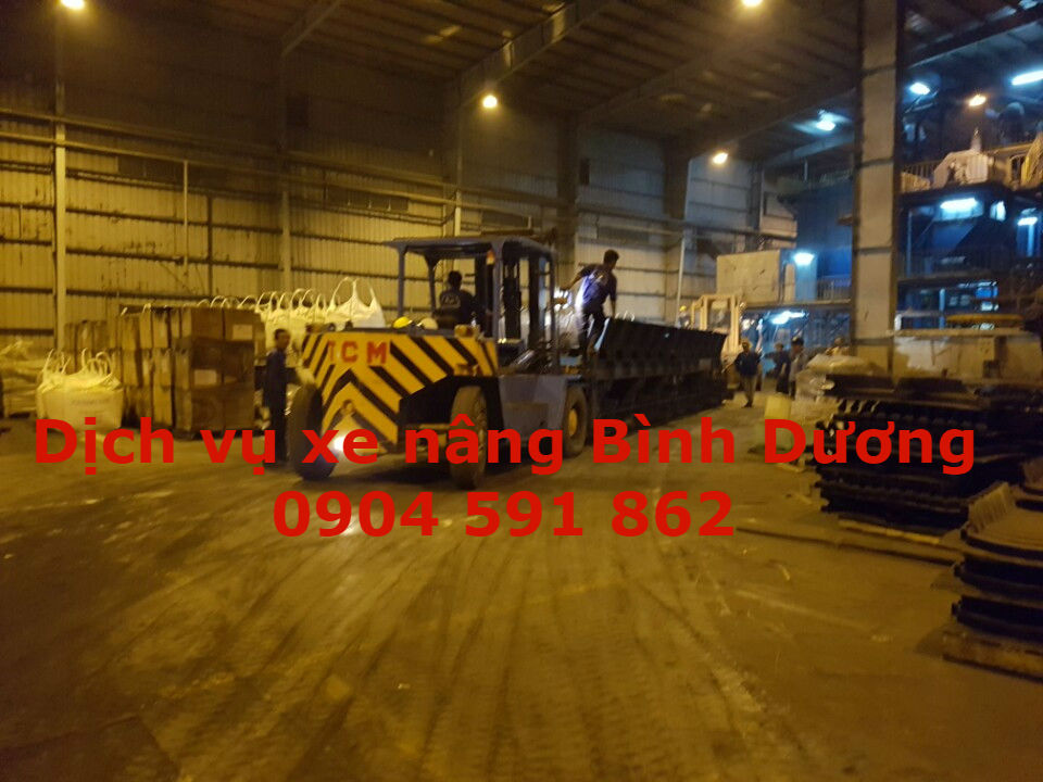 II, Cho thuê xe nâng ở Bình Dương chuyên