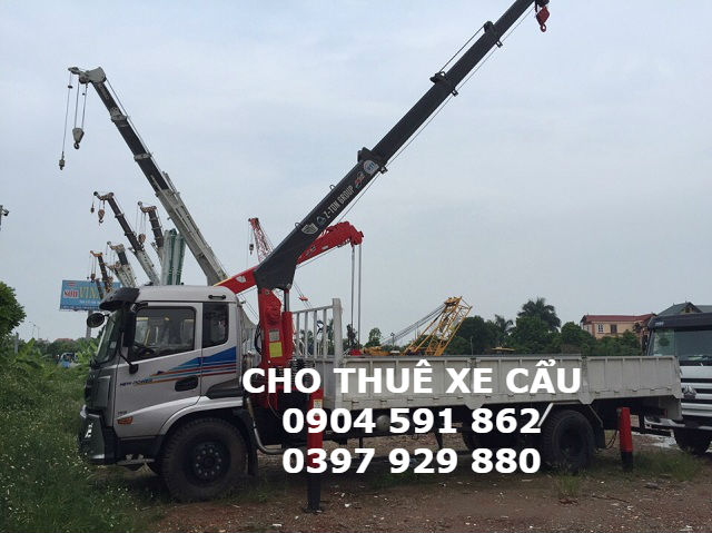 CHO THUÊ XE CẨU 0904 591 862 0397 929 880