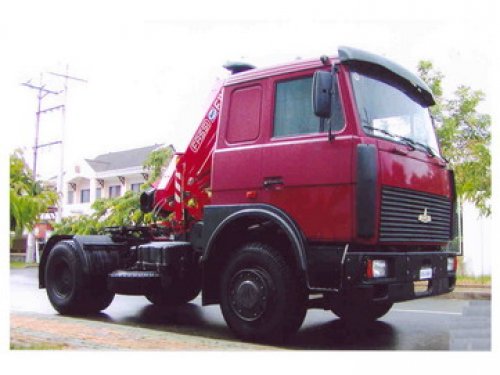 Cho thuê xe đầu kéo gắn cẩu