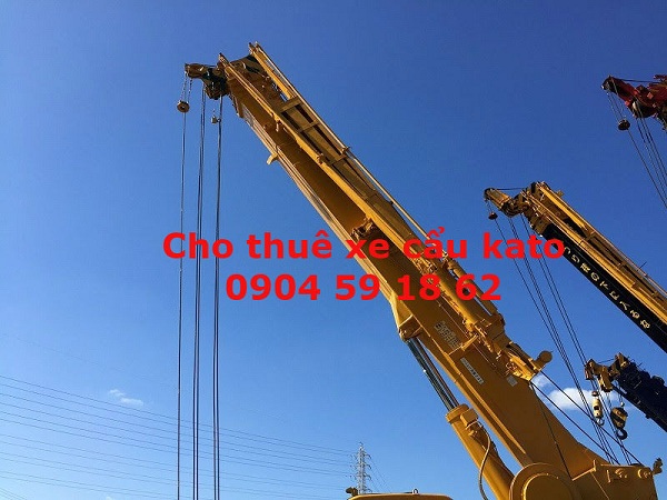cho thuê xe cẩu kato, cẩu chuyên dùng