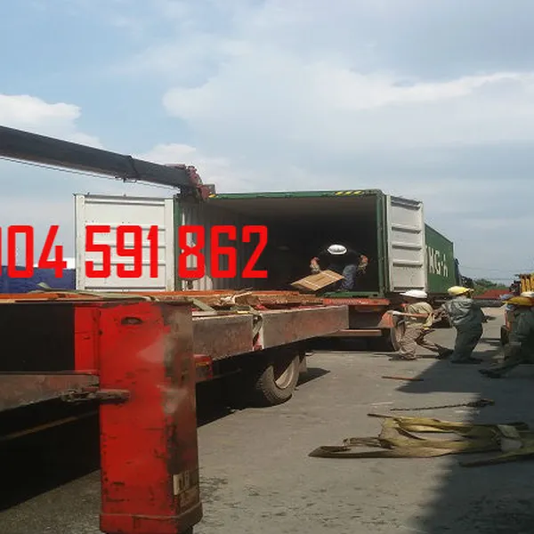 Dịch vụ cho thuê xe cẩu chuyên nghiệp của Đức Quốc Thiện tại khu công nghiệp Việt Hương