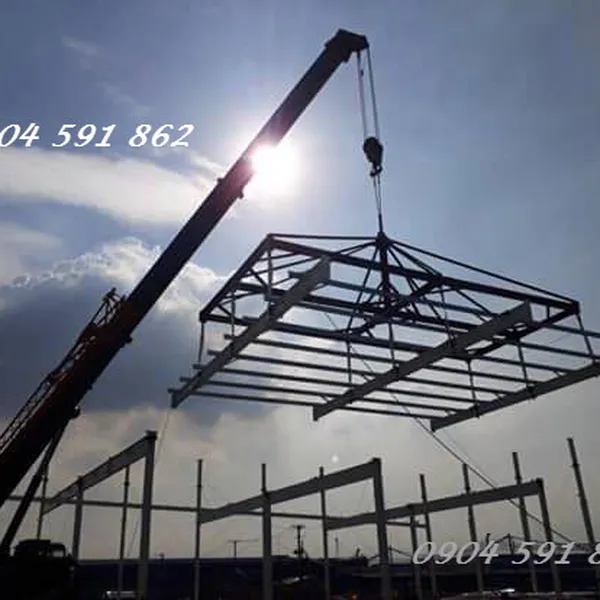 Dịch vụ cho thuê xe cẩu tại khu công nghiệp Vsip 2 của Đức Quốc Thiện