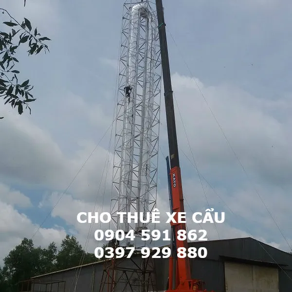 Cho thuê xe cẩu - dịch vụ xe cẩu Bình Dương