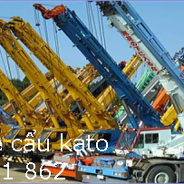 Cho thuê xe cẩu kato Bình Phước,Tây Ninh,Long An
