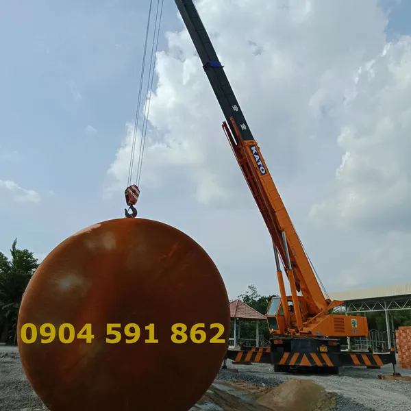 Cho thuê xe cẩu kato NK-450B cần 39m giá rẻ