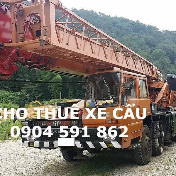 Cho thuê xe cẩu Long An,cho thuê xe nâng Long An