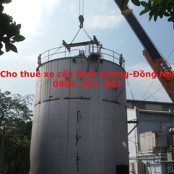 Cho thuê xe cẩu ở Bình Dương-Đồng Nai