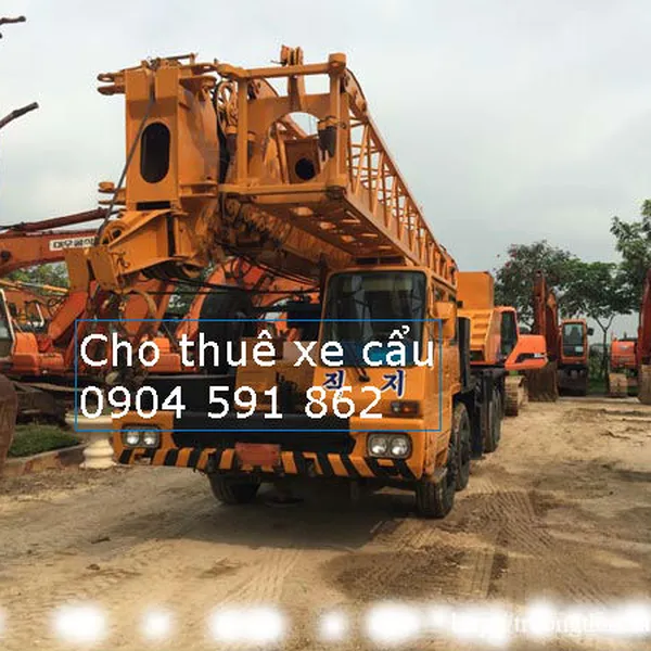Cho thuê xe cẩu ở tại Bàu Bàng
