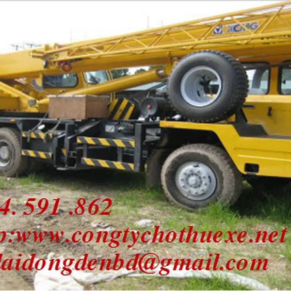 Cho thuê xe cẩu ở tại Cần Thơ