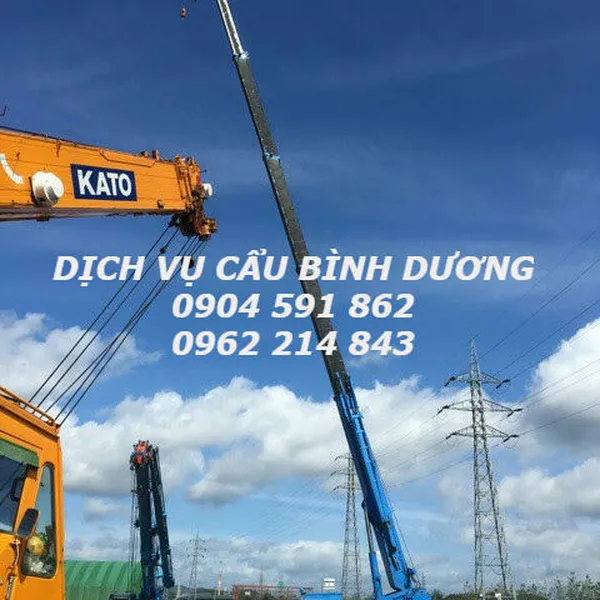 Cho thuê xe cẩu uy tín chuyên nghiệp Bình Dương