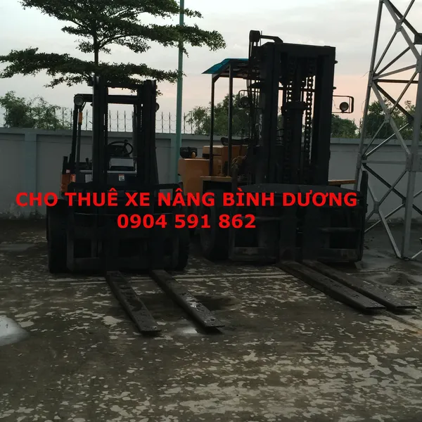 Cho thuê xe nâng nâng hàng Bình Dương