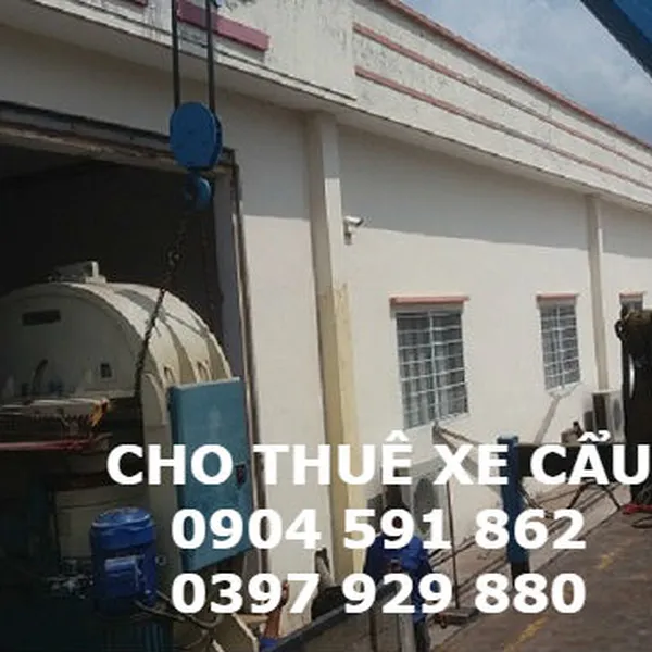 Dịch vụ cho thuê xe cẩu thùng uy tín