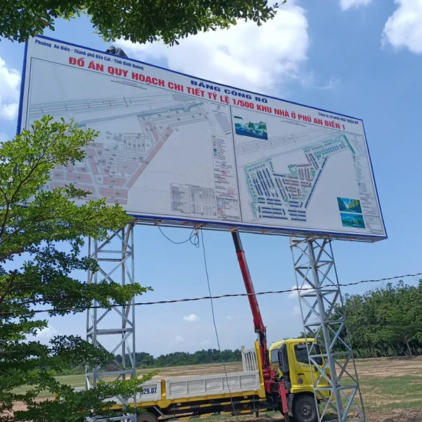 Dịch vụ cho thuê xe cẩu người của Đức Quốc Thiện tại khu công nghiệp VSIP 2