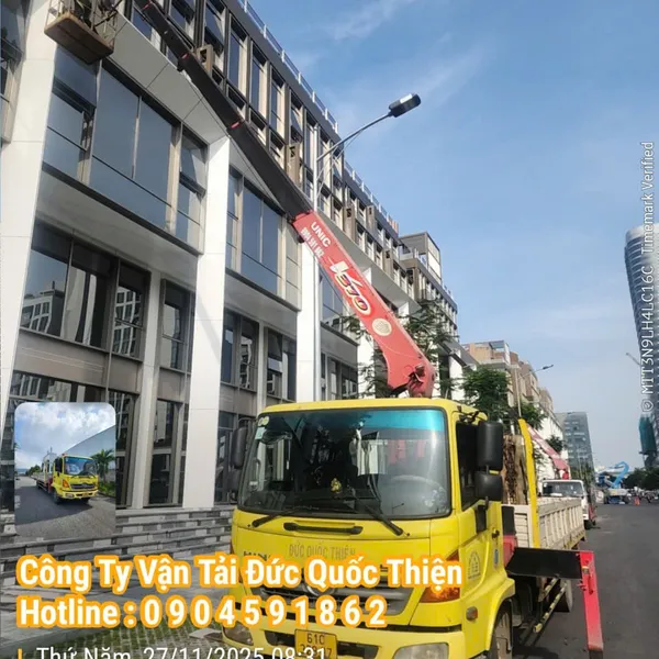 Dịch vụ cho thuê xe cẩu tại TP.HCM và Bình Dương mới nhất