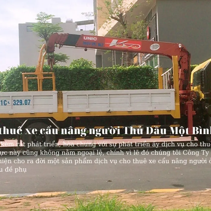 Dịch vụ cho thuê xe cẩu chuyên nghiệp giá rẻ tại Bình Phước cửa Đức Quốc THiện