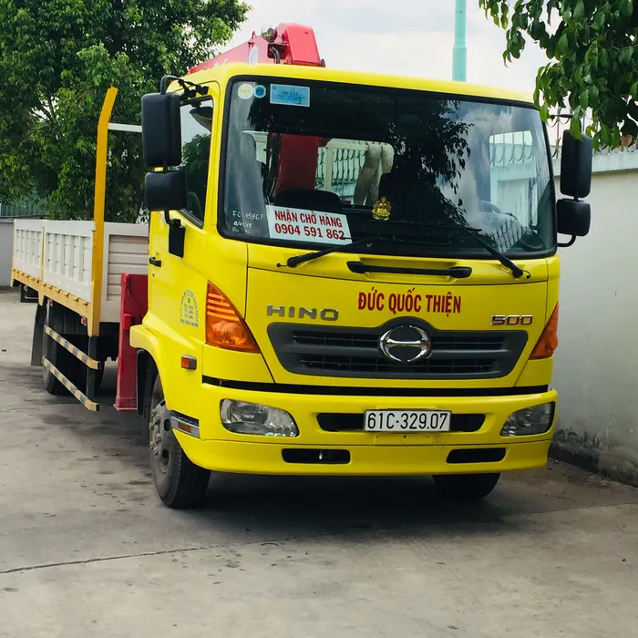Bảng giá dịch vụ cho thuê xe cẩu ở Bình Dương Đức Quốc Thiện