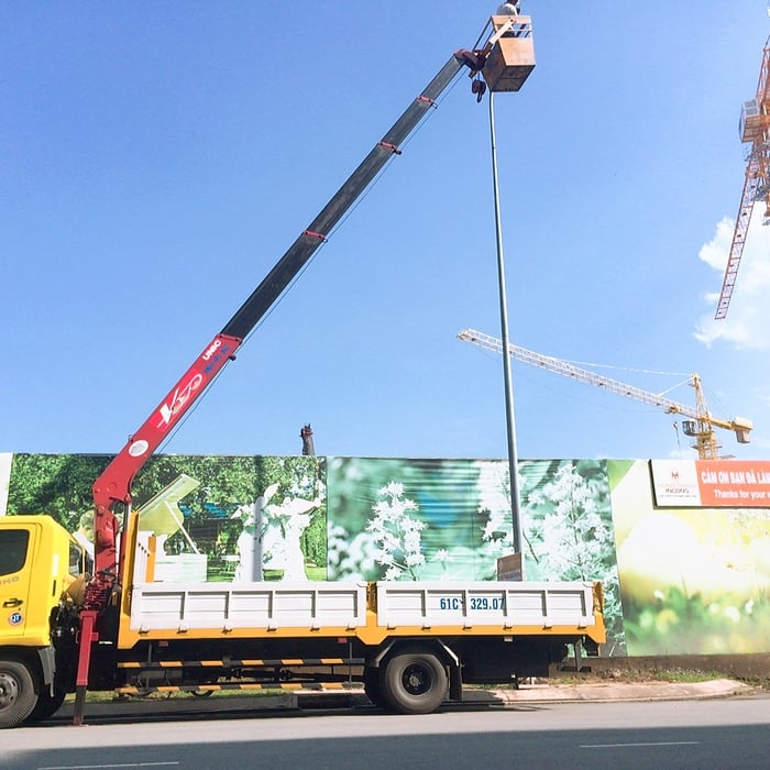 Cho thuê xe cẩu người ở Đồng Nai