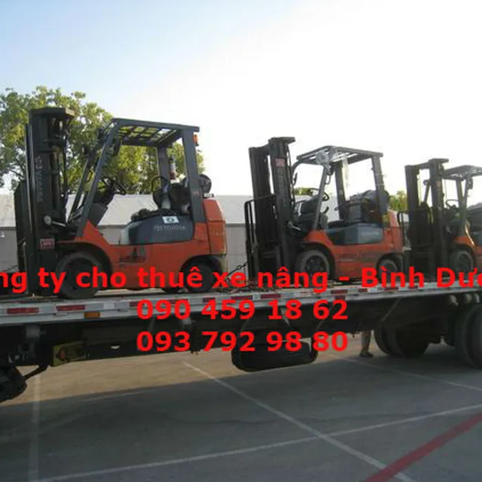 Công ty cho thuê xe nâng - Dịch vụ nâng Bình Dương