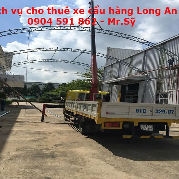 Dịch vụ cho thuê xe cẩu hàng Long An